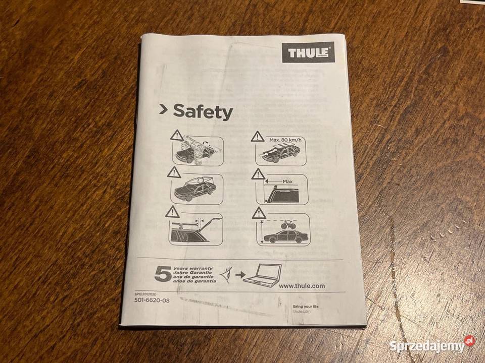 kit thule do stóp KIT 1039 Audi S6 A6 mocowanie śląskie