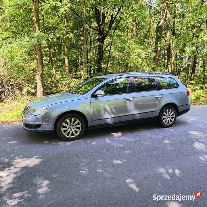 Volkswagen Passat B6 19 TDI niebieski Stoczek Łukowski