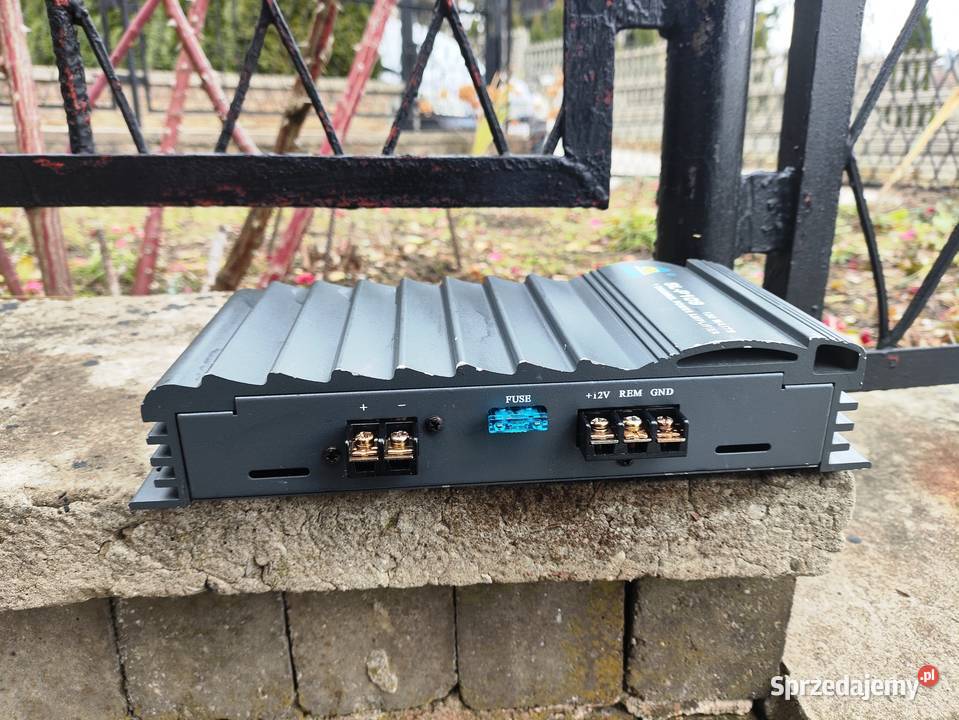 Wzmacniacz samochodowy 1 kanałowy monoblok