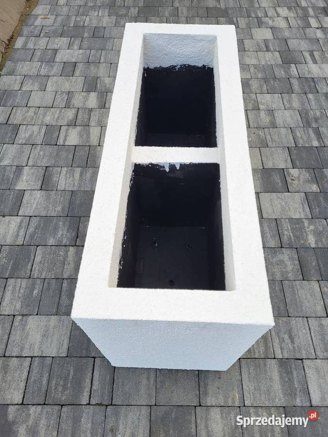 Nowoczesne duże donice ogrodowe