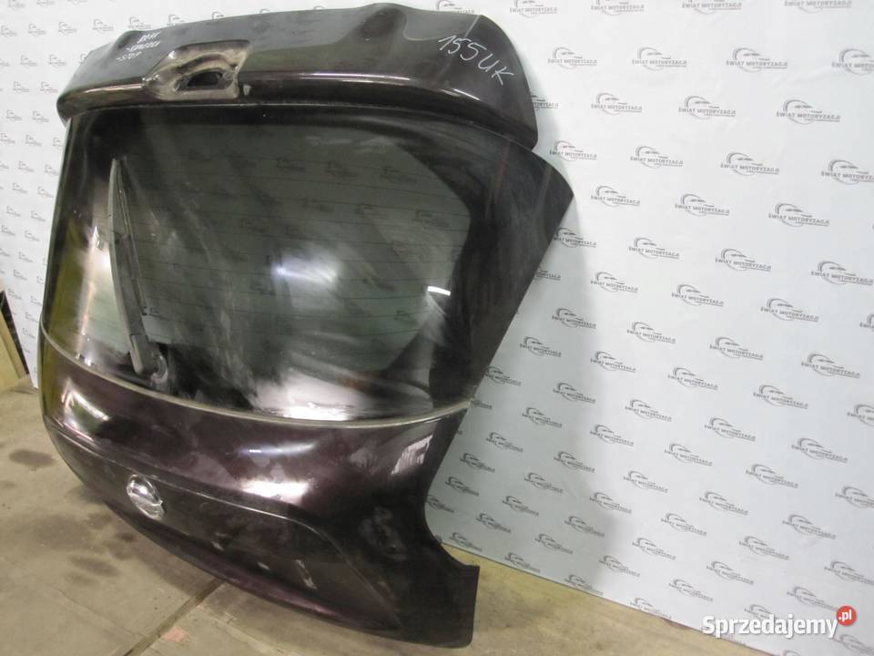 NISSAN JUKE I 13r klapa tył osobowe