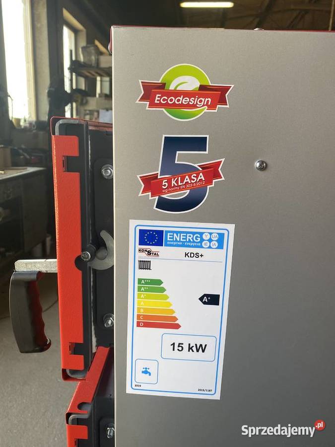 Kocioł na drewno KONSTAL KDS 20kW 5 klasa Kotły i Piece CO Pleszew