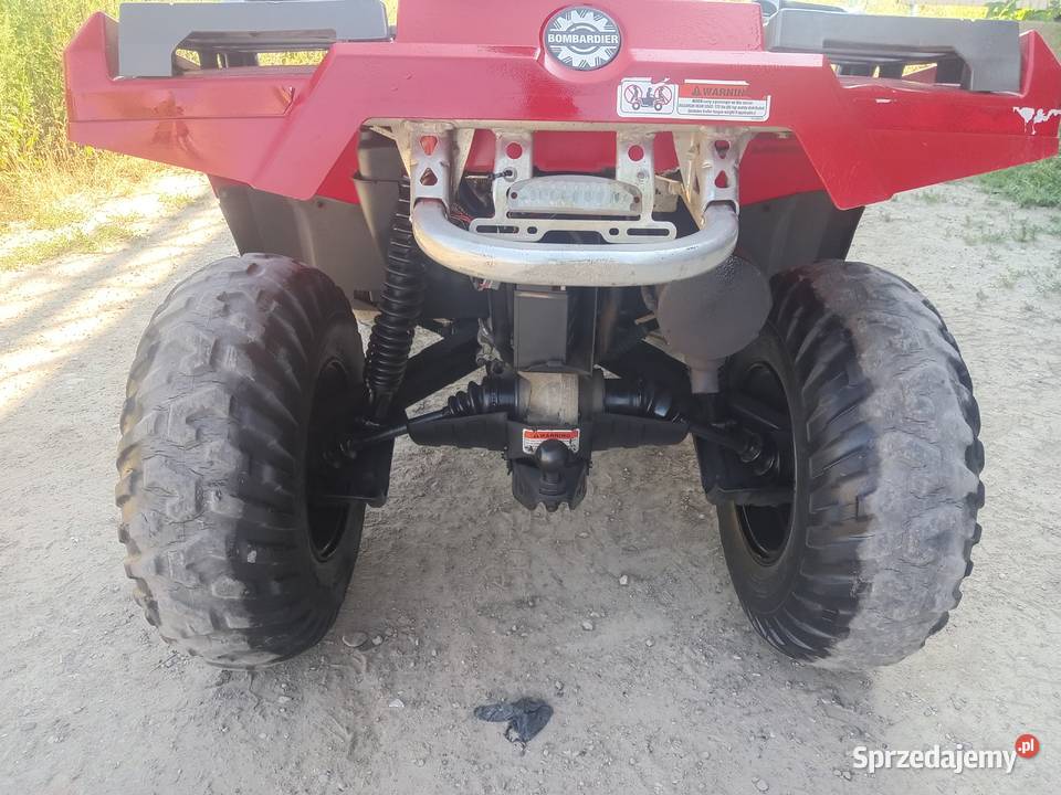 canam 400 long 4x4 2 osobowy transport 9000km Lublin