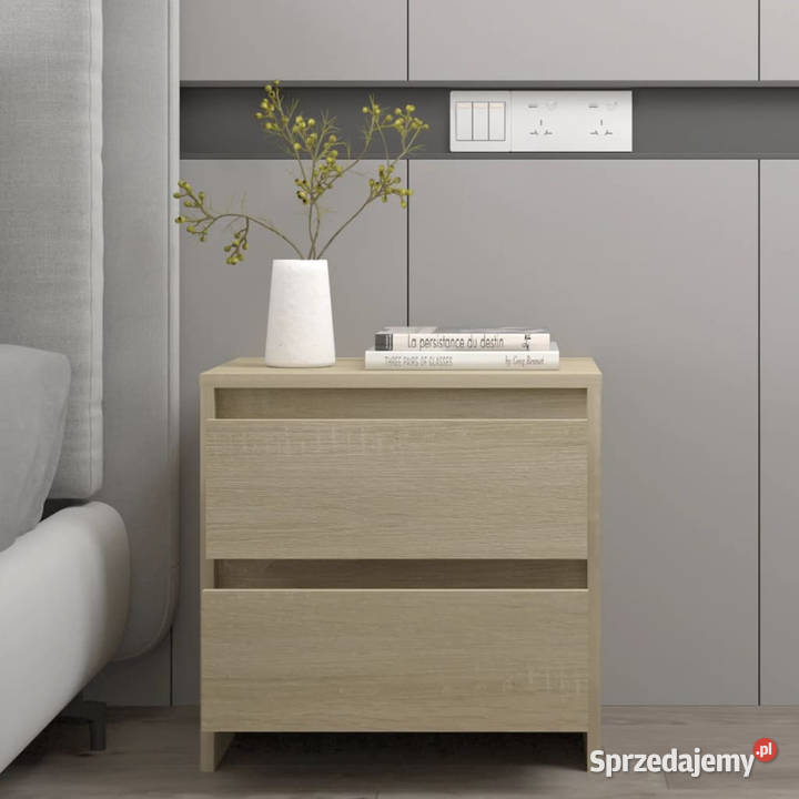 Szafki nocne 2 dąb sonoma 45x345x445 WM809852 Nocne Warszawa