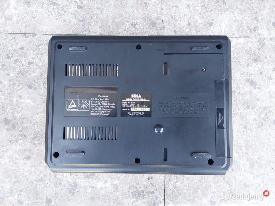 Stara konsola do gier Sega Mega Drive 160118 Tczew