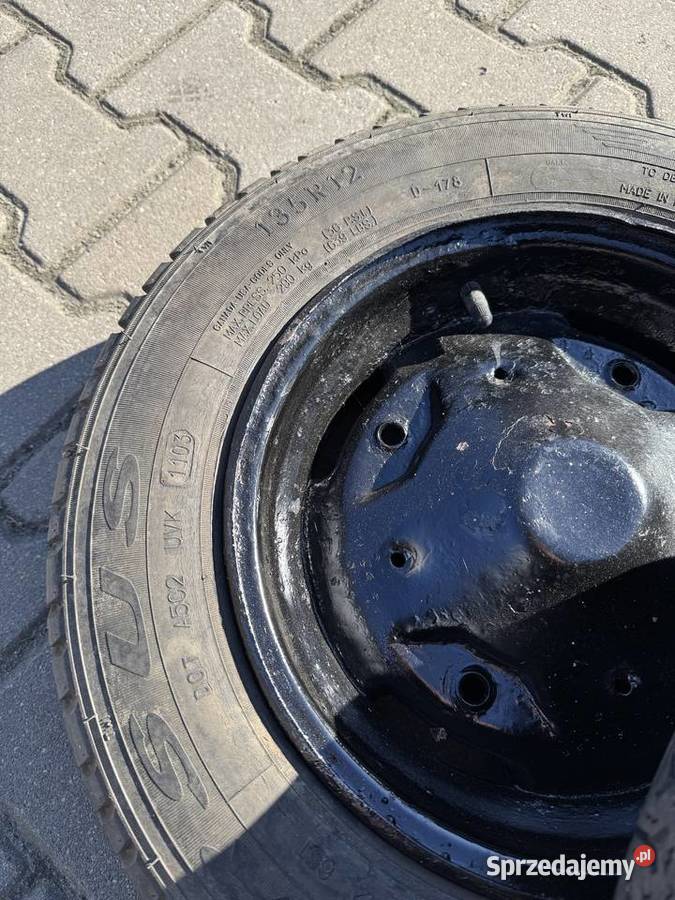 Koła z felgami cytrynki do malucha Kotlin