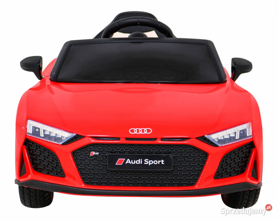 Audi R8 LIFT Samochodzik na akumulator Czerwony