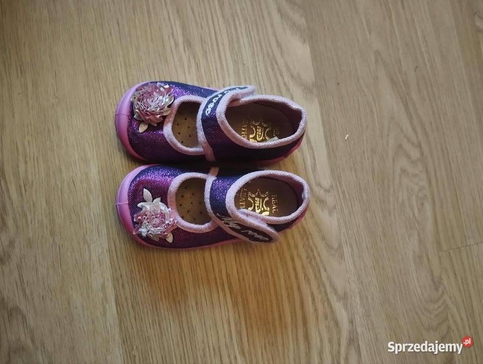 Fioletowe kapcie Gorzów Wielkopolski