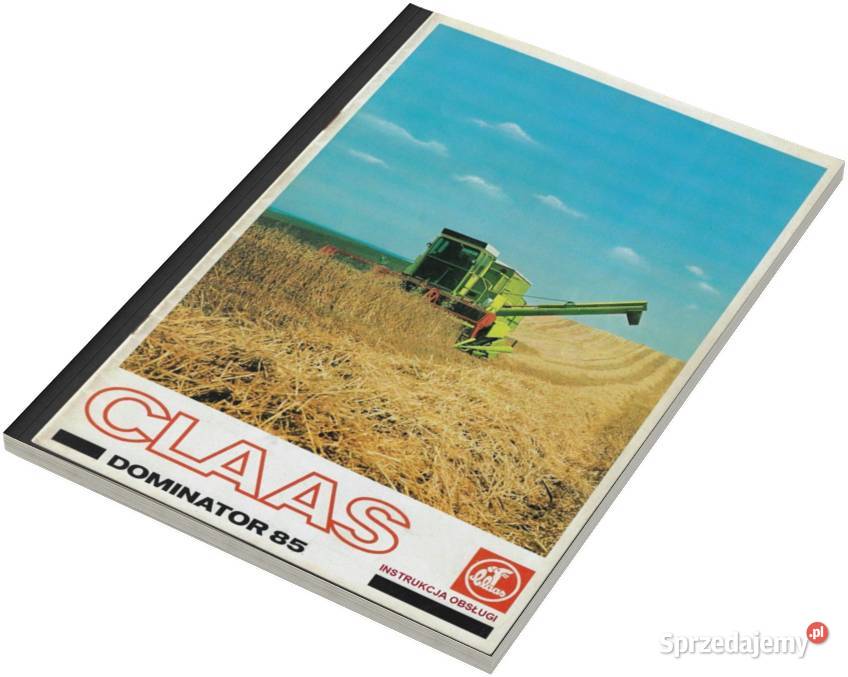 Instrukcja obsługi Claas Dominator 80 85 100 105 Szamotuły