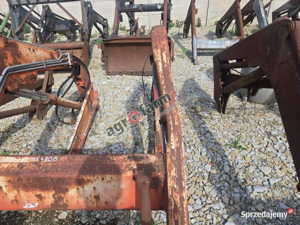 Ładowacz czołowy Mailleux MX 480 Osprzęt roboczy dolnośląskie Byków