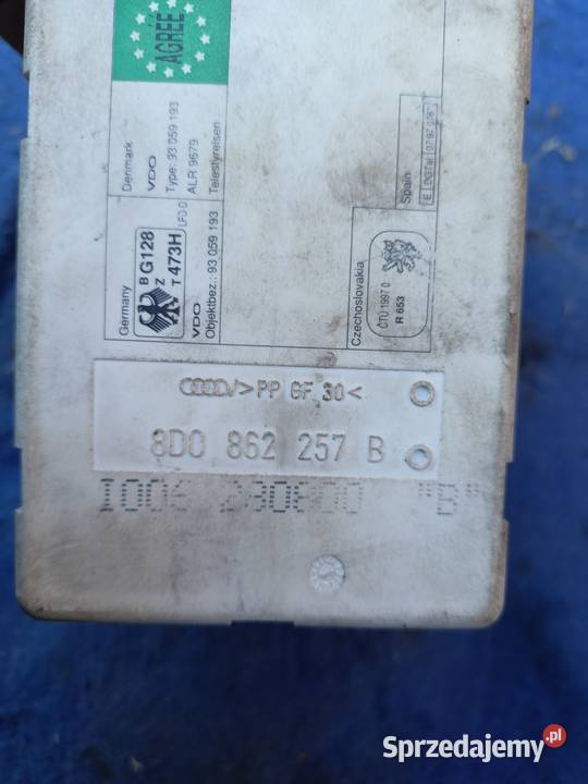 Pompka Centralnego Zamka8D0 862 257 B Audi A4 B5 Myszków