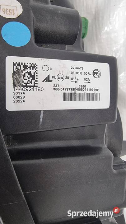 LAMPA LEWA PRZÓD DUCATO BOXER JUMPER III 3 LIFT