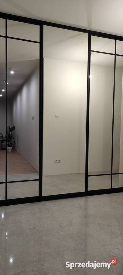 Fronty Przesuwne Loft Czarny Struktura Na Wymiar 265cm Lublin
