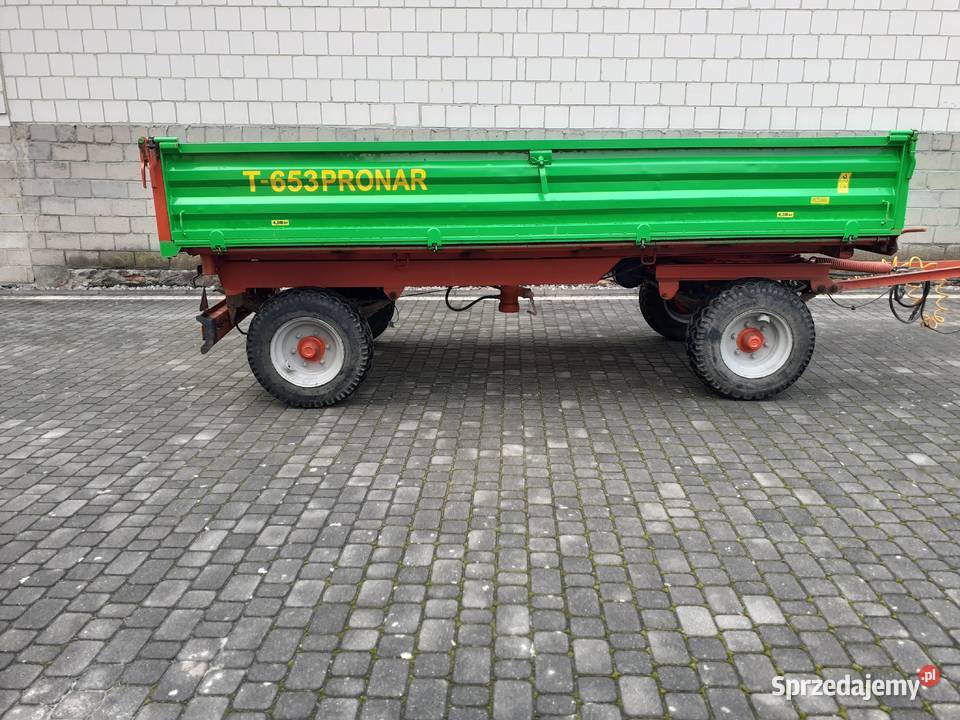 Przyczepa Pronar 2008 T653 wywrotka 3stronna D47 sprzedam