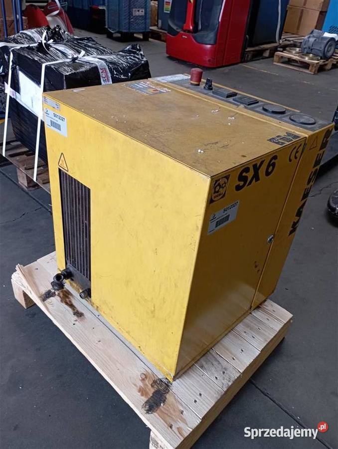 Sprężarka śrubowa kompresor KAESER SX6 4kw 061m3 Wilków