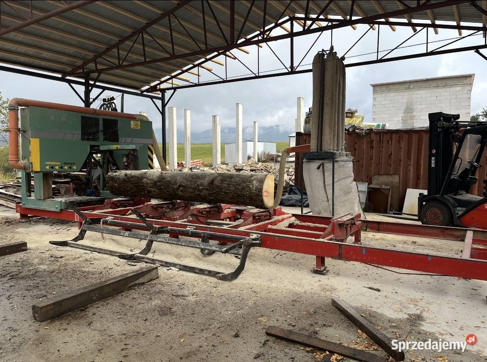 Piła taśmowa MEBOR HTZ 1200 profesjonalna Lipnica Mała