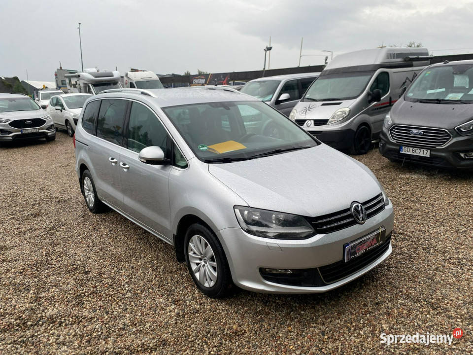 Volkswagen Sharan 20tdi 7 osobowy Navi kamera gniazdo AUX pomorskie Gdańsk