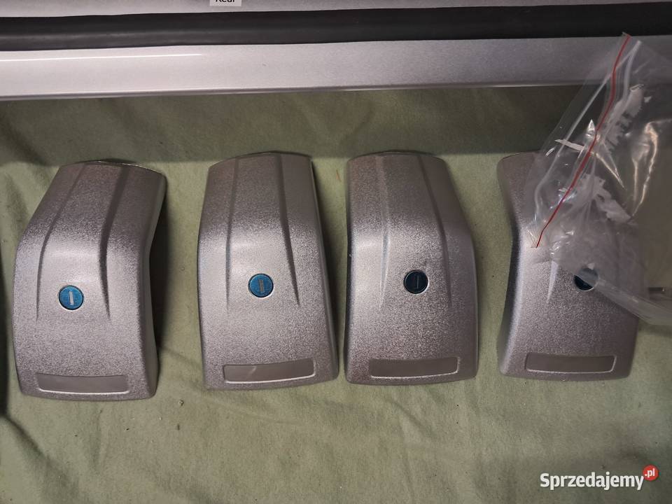 nowe relingi poprzeczki dachowe dedykowane do MG Sandomierz