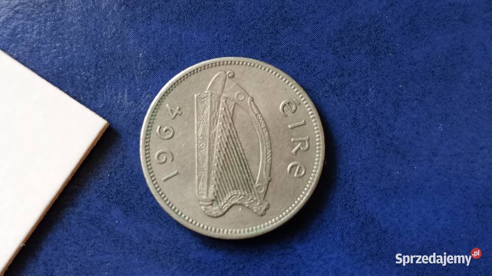 Stare monety 1 szyling 1964 Irlandia Lesko