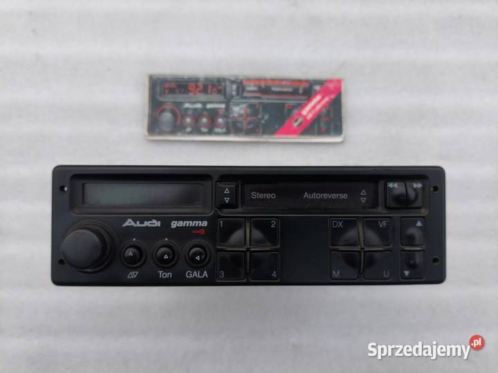 Radio Audi Gamma 893035186 osobowe Sprzęt audio fabryczny