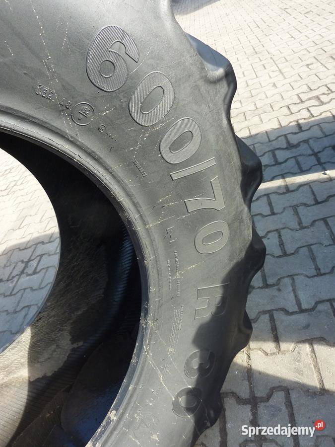 2x Opona używana rolnicza 60070R30 CONTINENTAL podlaskie Zaścianki