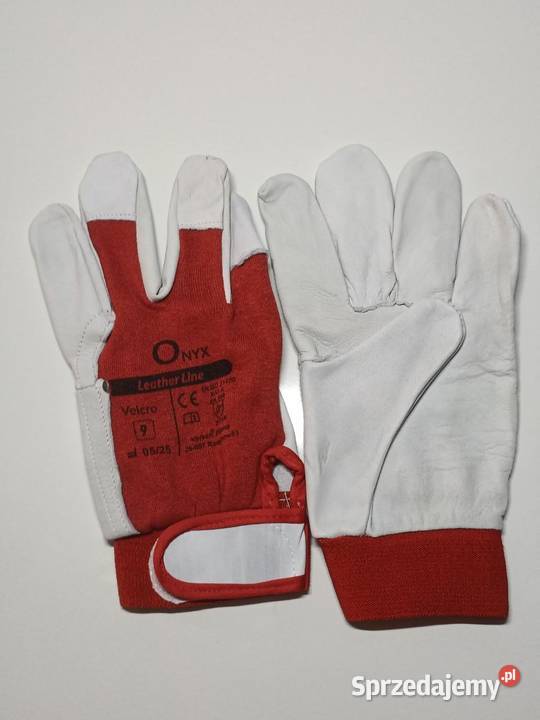 Rękawice robocze skórzane spawalnicze monterskie mazowieckie Cerekiew