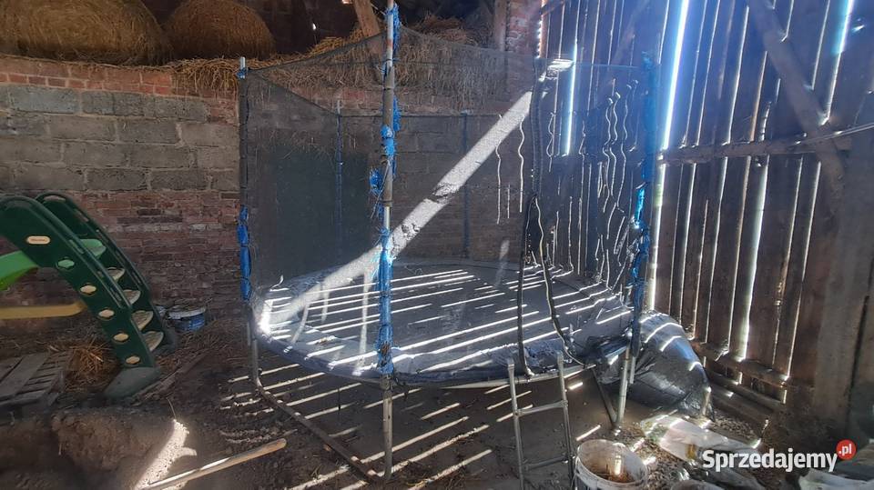 Trampolina 35 metra szerokośći wielkopolskie Kołacin