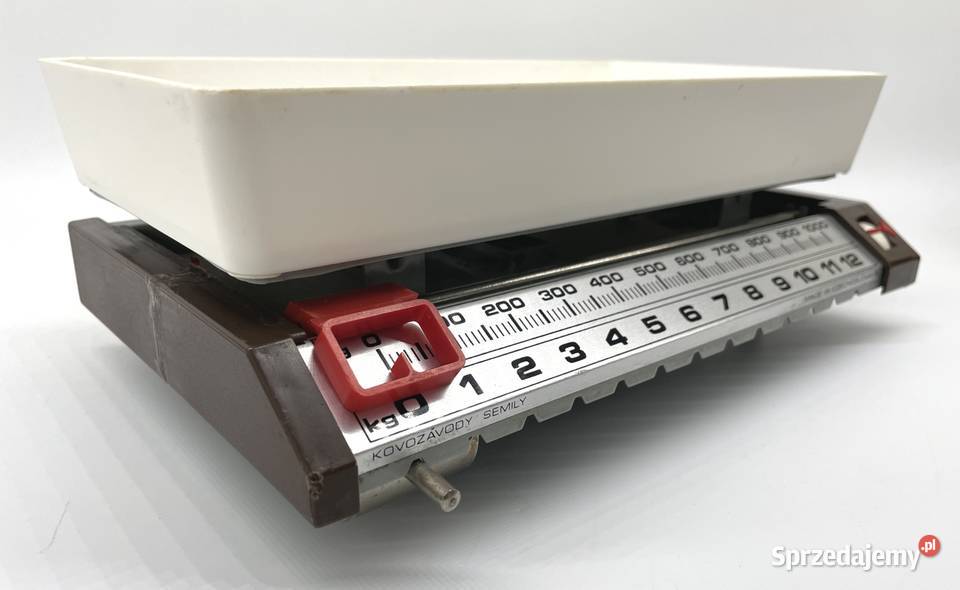 Czechosłowacka waga kuchenna Kovozavody Semily