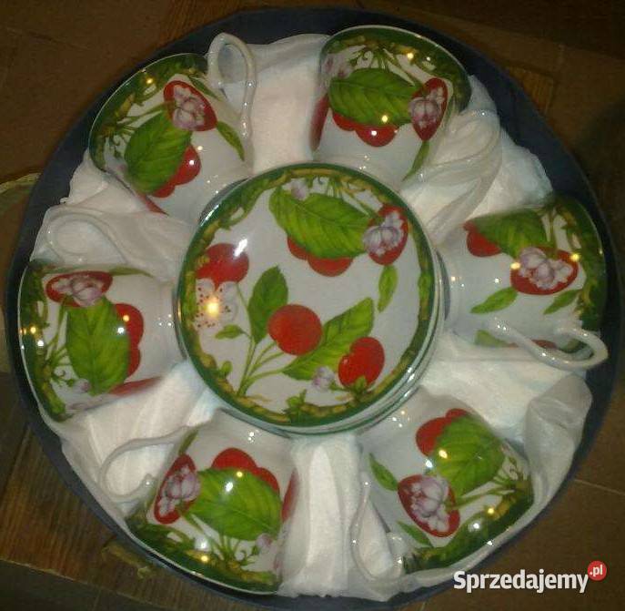 ROYAL Porcelain Collection serwis kawowy zestaw Ełk