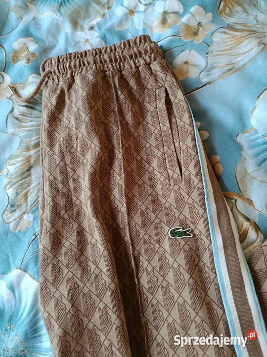 Komplet dresowy Lacoste Monogram wygodny XXL Białystok sprzedam