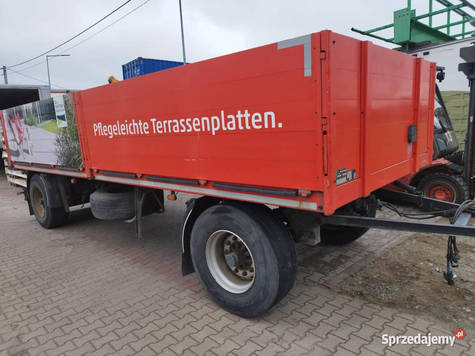 Przyczepa Budowlana DMC 18000 burtowe Strzyżew