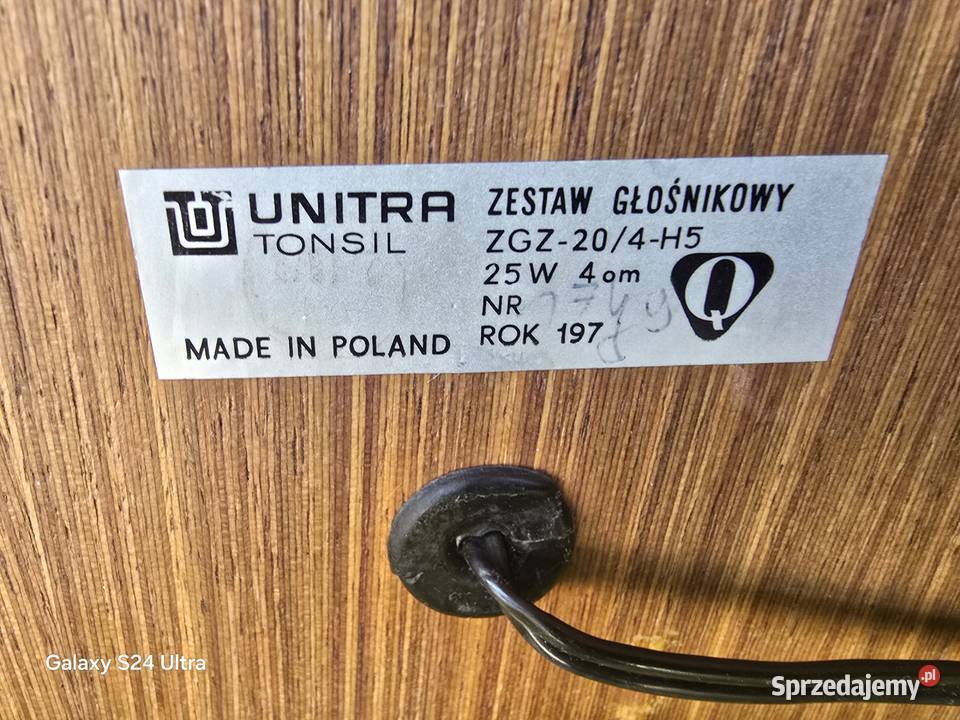 unitra tonsil zgz204h5 ładne sprawne Chełm Śląski
