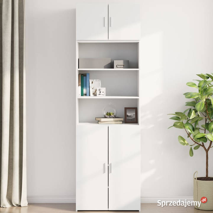 Szafka wisząca biała 70x425x40 materiał
