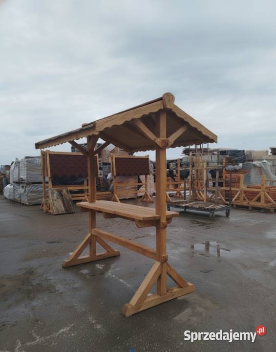 Drewniany Stragan Wiejski Stół Wiejski Biesiadny sprzedam