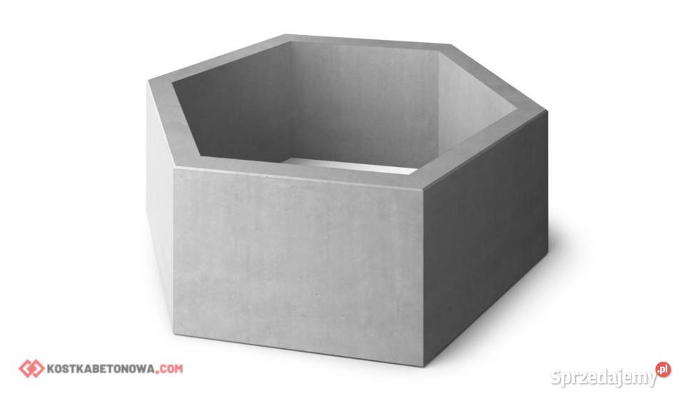 Betonowa Donica Heksagon 200