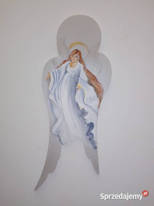 Anioł stróż malowany ręcznie Katowice