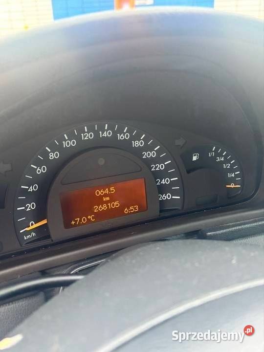 Mercedes w203 c200 LPG welurowa tapicerka Sandomierz
