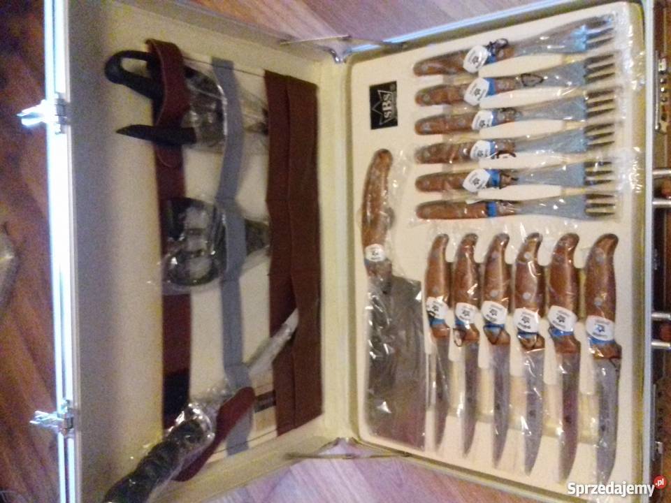 Nowy Zestaw Sztućców SBS walizka Stargard