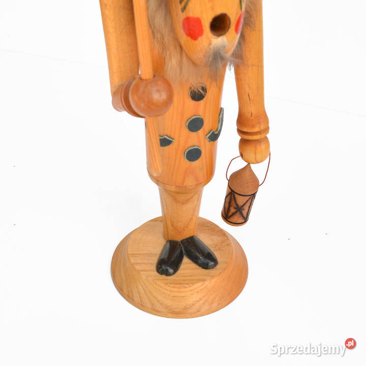 Drewniana figurka podstawka pod kadzidło Belgia Warszawa