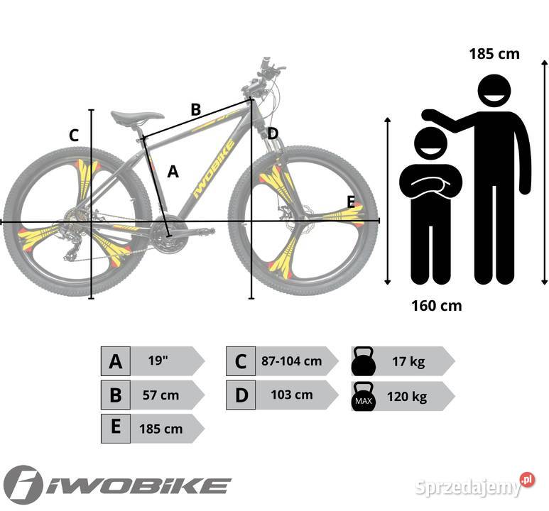 Rower Męski Górski 29 MTB Aluminium Amortyzacja małopolskie Gorlice