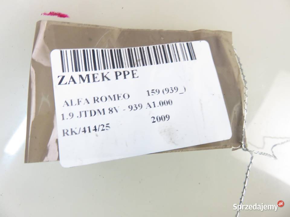 ZAMEK PRAWY PRZEDNI ALFA ROMEO 159 939 50513051 małopolskie