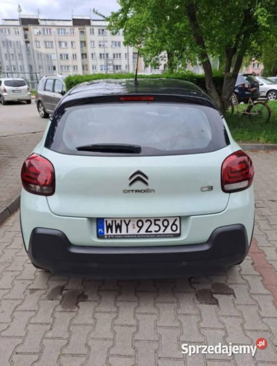 Citron C3 12 PureTech 2017 Pierwszy właściciel Wyszków