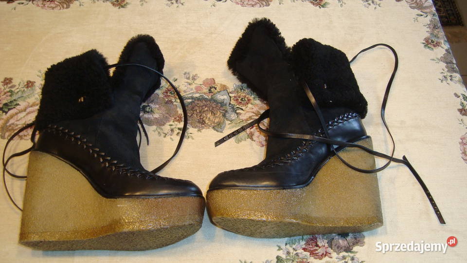 Botki na koturnie COACH York USA mazowieckie