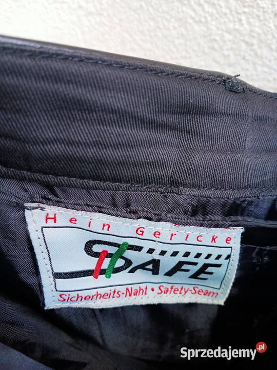 Skórzane spodnie motocyklowe Hein Gerike 50 Części i akcesoria motocyklowe Pruszków sprzedam