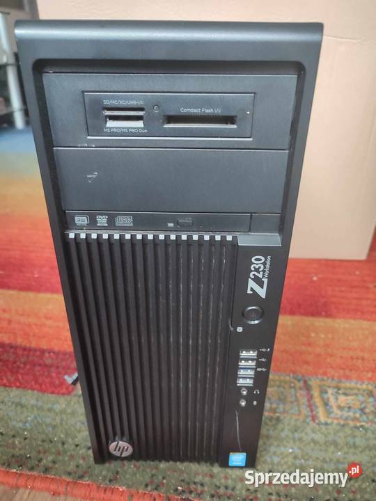 Workstation HP z230 Xeon e31246v3 8x39GHz Pamięć RAM 4 Warszawa
