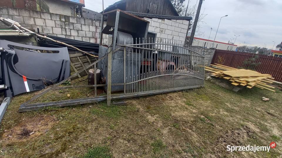 Brama przesuwna 4m furtka przesuwna Warszawa