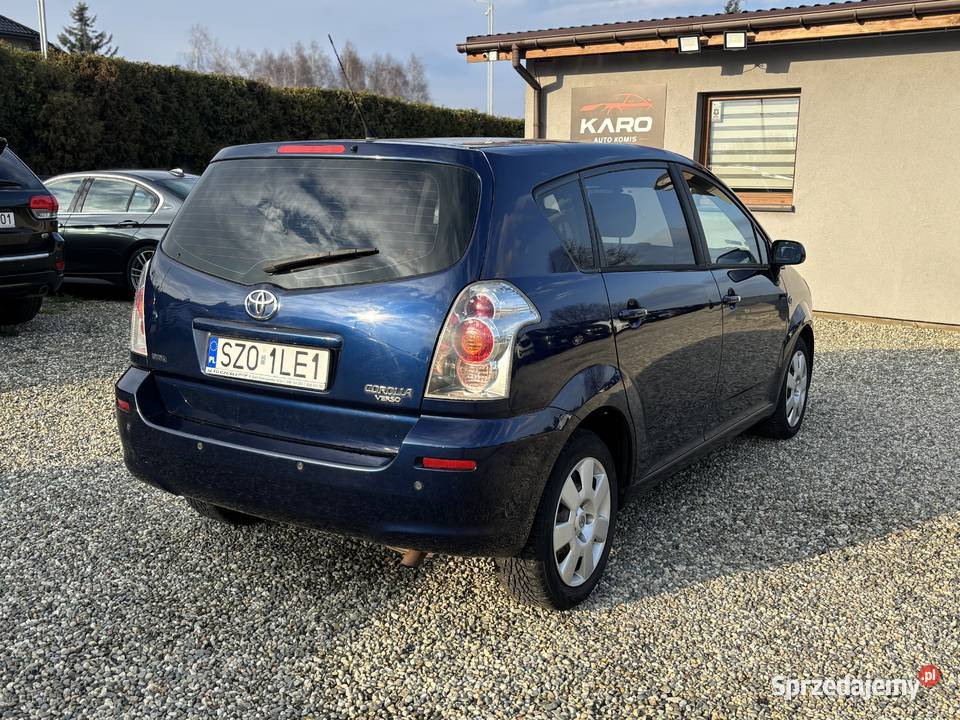 Toyota Corolla Verso śląskie Paniówki