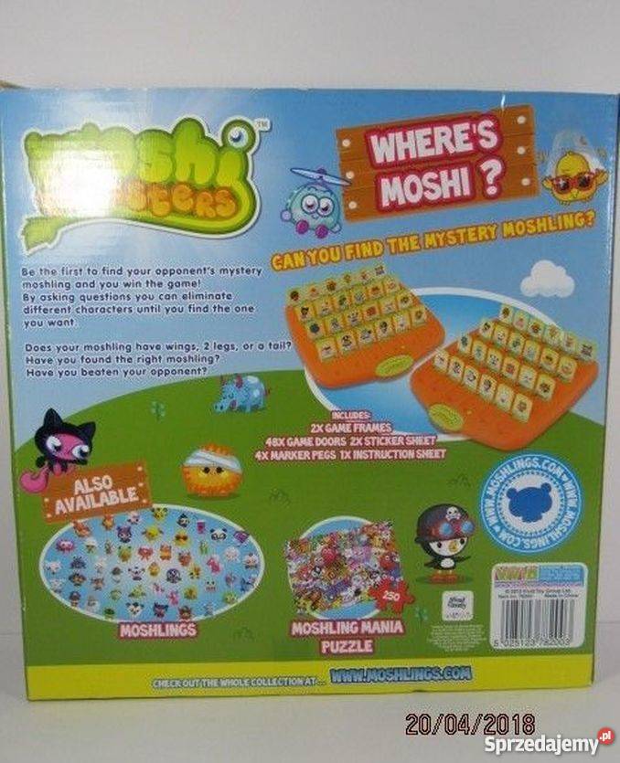 Moshi monsters wheres moshi gdzie jest moshi Zamość sprzedam