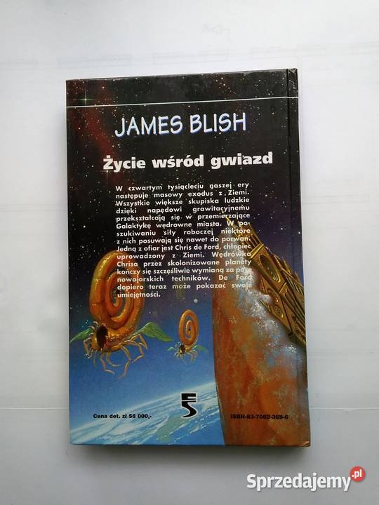 James Blich Życie wśród gwiazd Amber SF 1994r Gdynia
