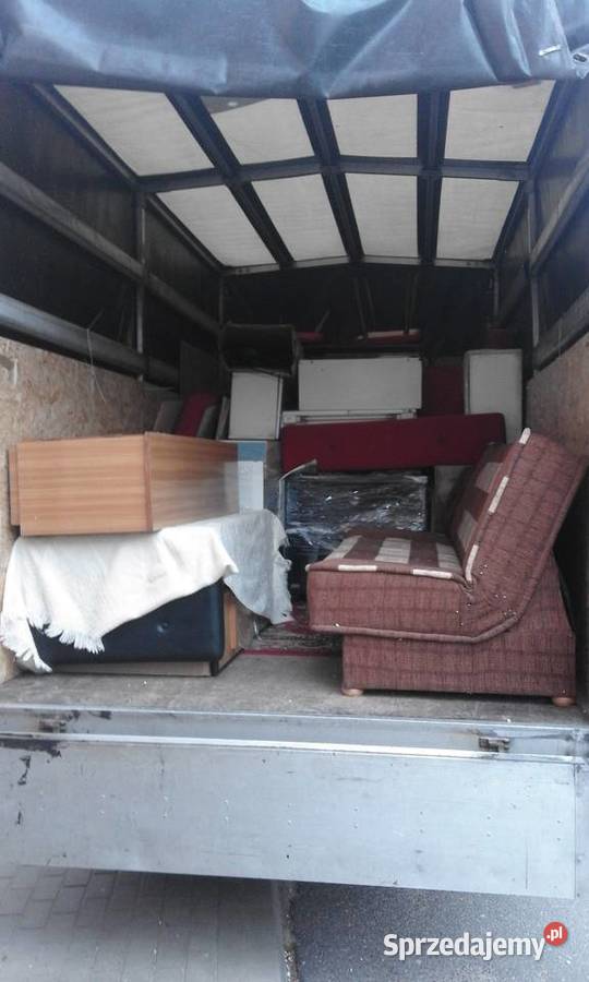 Przeprowadzki transport odbiór starych mebli Sieradz